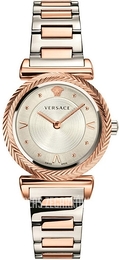 Versace V Motif Srebrny/Stal Ø36 mm VERE00718