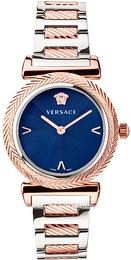 Versace V Motif 35mm Czarny/Stal Ø35 mm VERE02020