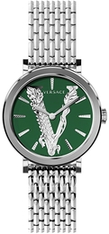 Versace Virtus Zielony/Stal Ø36 mm VERI00520