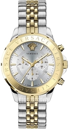 Versace Chrono Signature Srebrny/Stal Ø45 mm VEV600519
