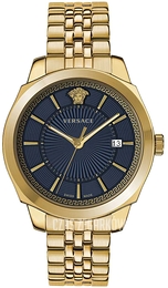 Versace Icon Classic Czarny/Pozlacana Ø42 mm VEV901423