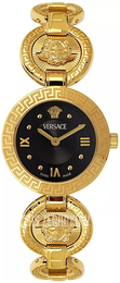 Versace Greca Czarny/Stal w odcieniu złota Ø28 mm VEWCA0624