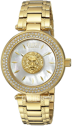 Versus by Versace Brick Lane Biały/Stal w odcieniu złota Ø36 mm S64090016