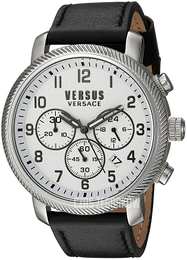 Versus by Versace Biały/Skóra Ø46 mm S70020016
