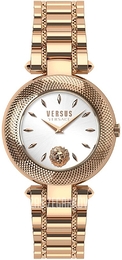 Versus by Versace Bricklane Srebrny/Stal w kolorze różowego złota Ø37 mm S71060016
