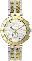 Versus by Versace Logo Gent Chrono Srebrny/Stal Ø45 mm S76150017