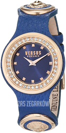 Versus by Versace Niebieski/Stal w kolorze różowego złota Ø32 mm SCG190016