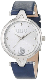 Versus by Versace Srebrny/Skóra Ø34 mm SCI090016