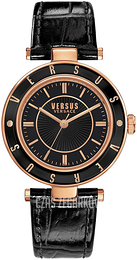 Versus by Versace Czarny/Skóra Ø34 mm SP8160015