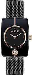 Versus by Versace Noho Czarny/Stal Ø25 mm VSP1K0621