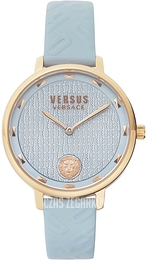 Versus by Versace Lavillette Niebieski/Skóra Ø38 mm VSP1S1220