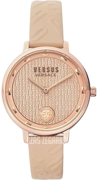 Versus by Versace La Villette Zloty/Skóra Ø36 mm VSP1S1320