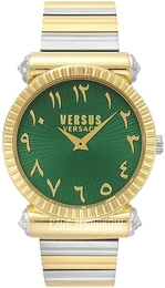 Versus by Versace Republique Zielony/Stal Ø40 mm VSP1V1319