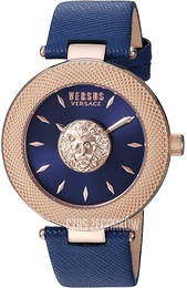 Versus by Versace Bricklane Niebieski/Skóra Ø40 mm VSP212317