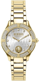 Versus by Versace Canton Road Srebrny/Stal w odcieniu złota Ø36 mm VSP261619