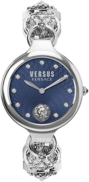 Versus by Versace Broadwood Niebieski/Stal Ø34 mm VSP272220