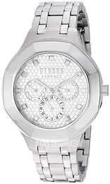 Versus by Versace Srebrny/Stal Ø40 mm VSP360417
