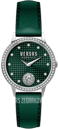 Versus by Versace Strandbank Crystals Zielony/Skóra Ø34 mm VSP572121