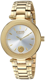 Versus by Versace Bricklane Srebrny/Stal w odcieniu złota Ø36 mm VSP712118