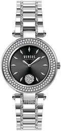 Versus by Versace Brick Lane Czarny/Stal Ø36 mm VSP713320