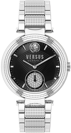 Versus by Versace Star Ferry Czarny/Stal Ø39 mm VSP791418