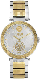Versus by Versace Srebrny/Stal w odcieniu złota Ø38 mm VSP791518