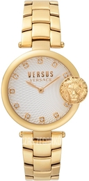 Versus by Versace Buffle Bay Srebrny/Stal w odcieniu złota Ø38 mm VSP871118