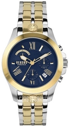 Versus by Versace Chrono Lion Set Niebieski/Stal Ø45 mm VSPBH3018