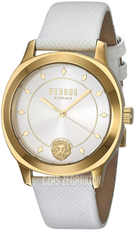 Versus by Versace Srebrny/Skóra Ø36 mm VSPBU0218