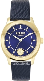 Versus by Versace Niebieski/Skóra Ø37 mm VSPBU0318