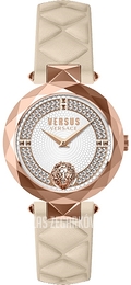 Versus by Versace Covent Garden Crystal Zloty/Skóra Ø36 mm VSPCD7520