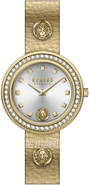 Versus by Versace Carnaby Street Srebrny/Skóra Ø39 mm VSPCG1221