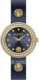 Versus by Versace Carnaby Street Niebieski/Skóra Ø39 mm VSPCG1321