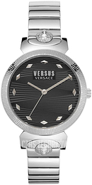 Versus by Versace Czarny/Stal Ø36 mm VSPEO0519