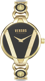 Versus by Versace Saint Germain Czarny/Stal w odcieniu złota Ø36 mm VSPER0319