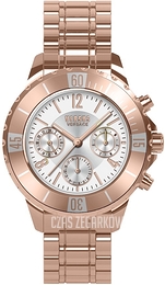 Versus by Versace Tokyo Chrono Srebrny/Stal w kolorze różowego złota Ø44 mm VSPGN3221
