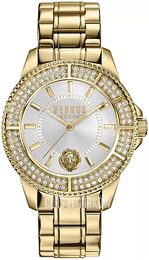 Versus by Versace Tokyo Srebrny/Stal w odcieniu złota Ø37 mm VSPH73219