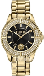 Versus by Versace Lea Czarny/Stal w odcieniu złota Ø39 mm VSPH73319