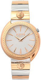 Versus by Versace Tortona Biały/Stal w kolorze różowego złota Ø38 mm VSPHF0920