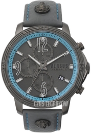 Versus by Versace Szary/Skóra Ø42 mm VSPHJ0420