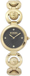 Versus by Versace Czarny/Stal w odcieniu złota Ø28 mm VSPHL0320