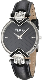 Versus by Versace Mabillon Czarny/Skóra Ø38 mm VSPLH0119