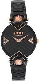 Versus by Versace Mabillon Czarny/Stal Ø38 mm VSPLH1619
