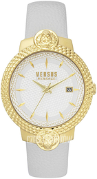 Versus by Versace Biały/Stal w odcieniu złota Ø38 mm VSPLK0219