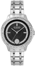 Versus by Versace Montorgueil Czarny/Stal Ø41 mm VSPLM1319