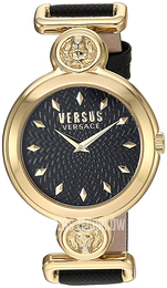 Versus by Versace Sunnyridge Czarny/Skóra Ø34 mm VSPOL3118