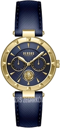 Versus by Versace Sertie N Niebieski/Skóra Ø36 mm VSPOS2321