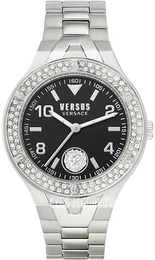 Versus by Versace Vittoria Czarny/Stal Ø38 mm VSPVO0520