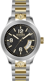 Versus by Versace Reale Czarny/Stal Ø44 mm VSPVT0820