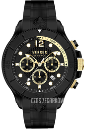 Versus by Versace Czarny/Guma Ø48 mm VSPVV1421